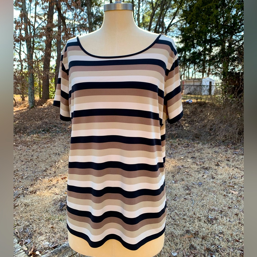 Vintage Stretchy Stripe Tee